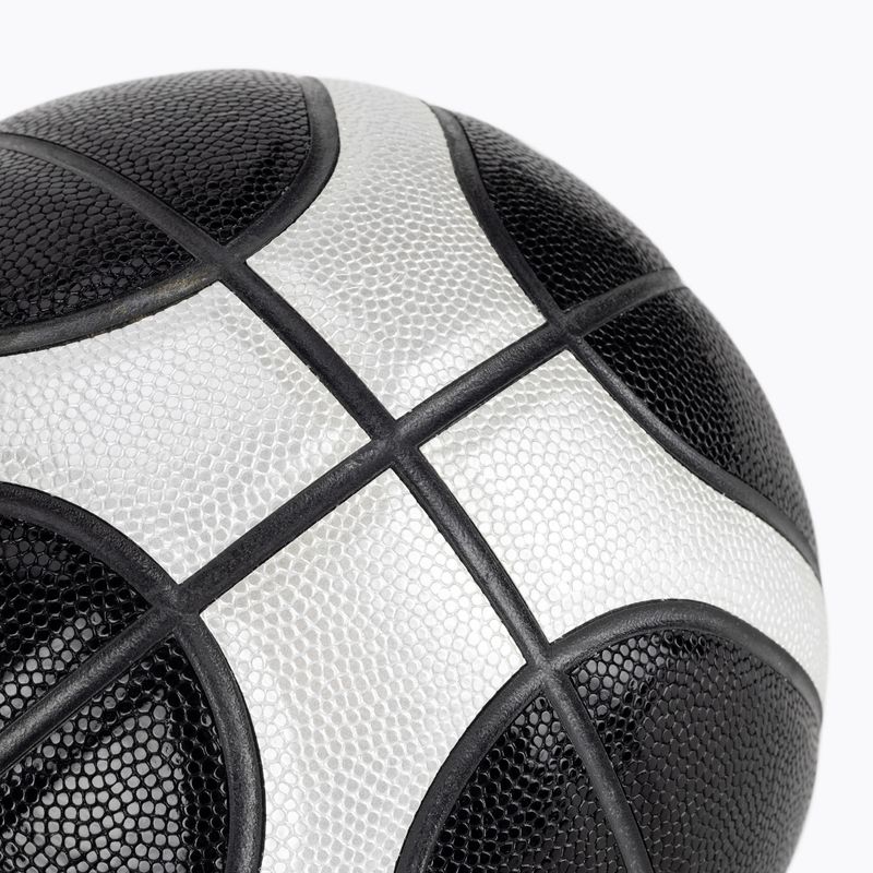Piłka do koszykówki Molten B6D3500-KS black/silver rozmiar 6 3