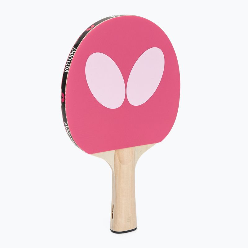 Rakietka do tenisa stołowego Butterfly Logo pink 7