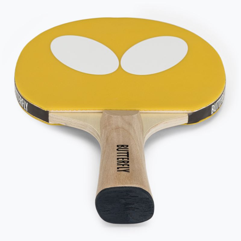 Rakietka do tenisa stołowego Butterfly Logo yellow 2