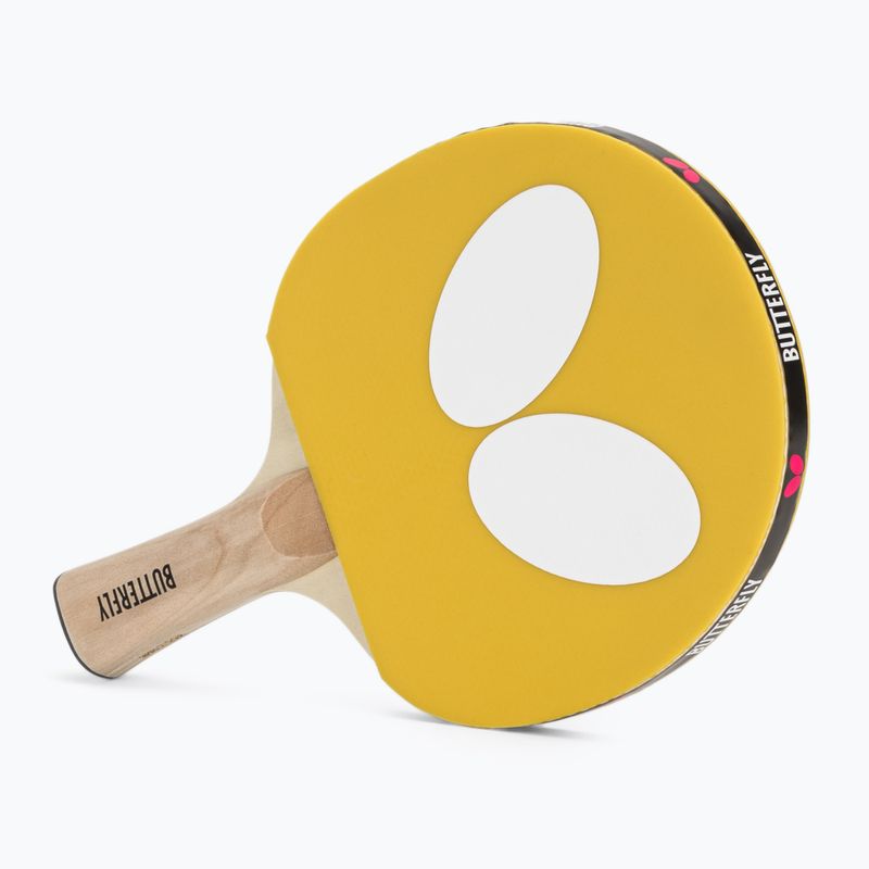 Rakietka do tenisa stołowego Butterfly Logo yellow 3