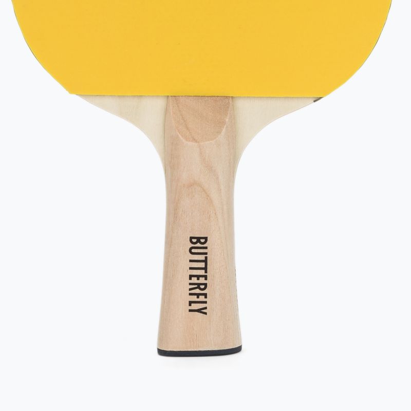 Rakietka do tenisa stołowego Butterfly Logo yellow 4