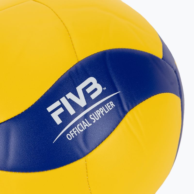 Piłka do siatkówki Mikasa V460 yellow/blue rozmiar 5 3