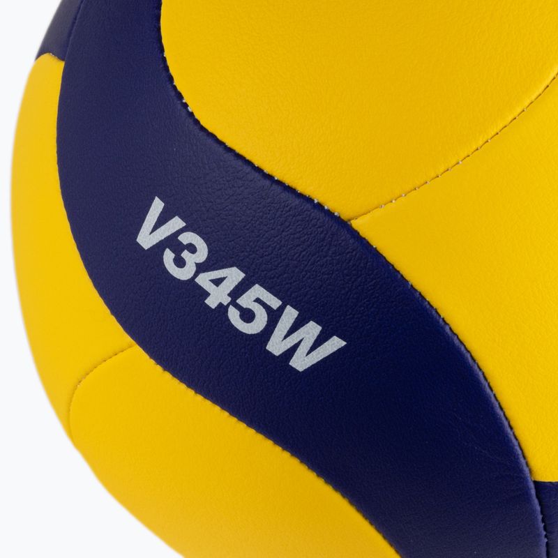 Piłka do siatkówki Mikasa V345W yellow/blue rozmiar 5 5