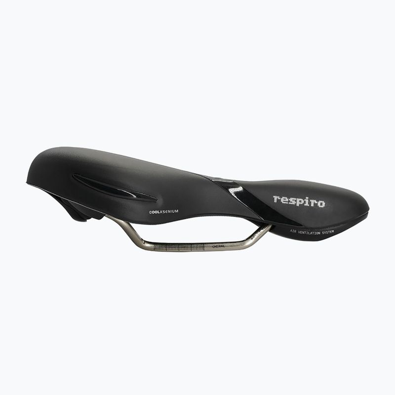 Siodełko rowerowe Selle Royal Respiro Soft Athletic Straciatella 45St. black 3