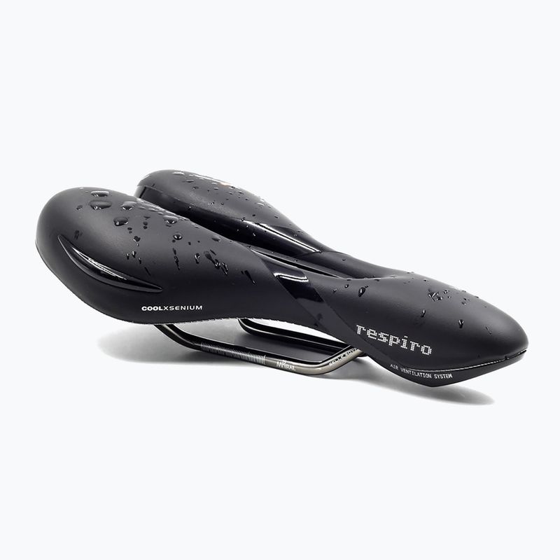 Siodełko rowerowe Selle Royal Respiro Soft Athletic Straciatella 45St. black 5