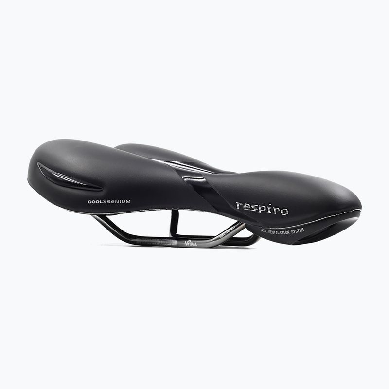 Siodełko rowerowe Selle Royal Respiro Soft Athletic Straciatella 45St. black 6