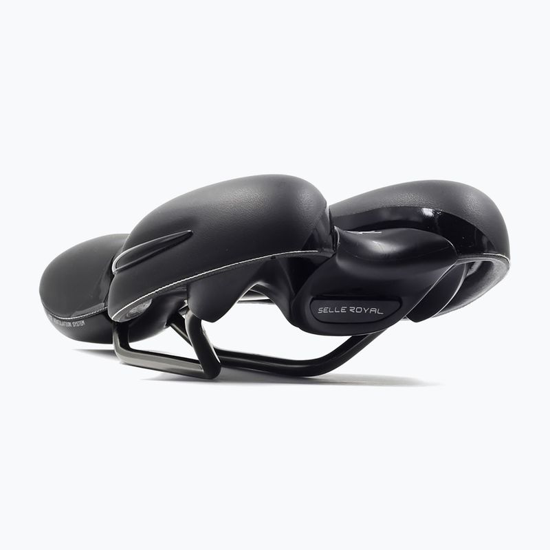 Siodełko rowerowe Selle Royal Respiro Soft Athletic Straciatella 45St. black 7