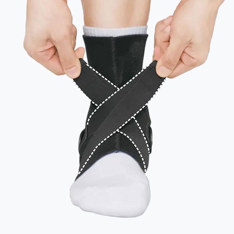Stabilizator stawu skokowego prawego Zamst A2-DX Ankle Right biały 5