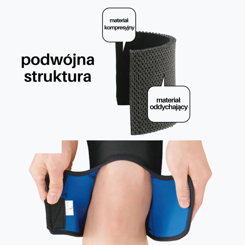 Stabilizator stawu kolanowego Zamst EK-1 czarny 8