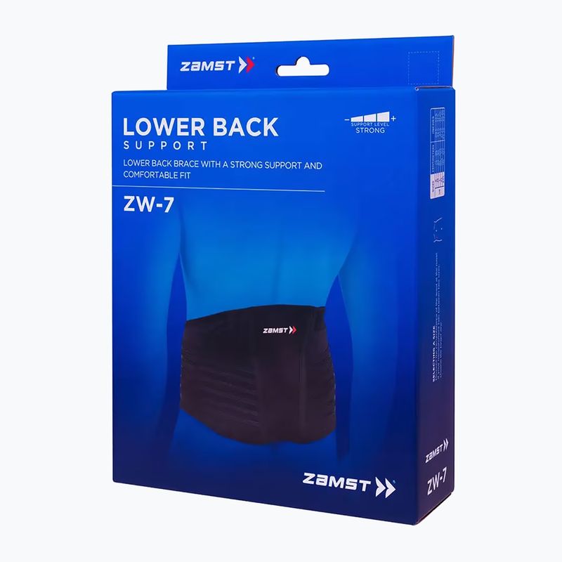 Stabilizator pleców Zamst ZW-7 czarny 4