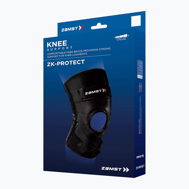 Stabilizator stawu kolanowego Zamst ZK-Protect czarny 4