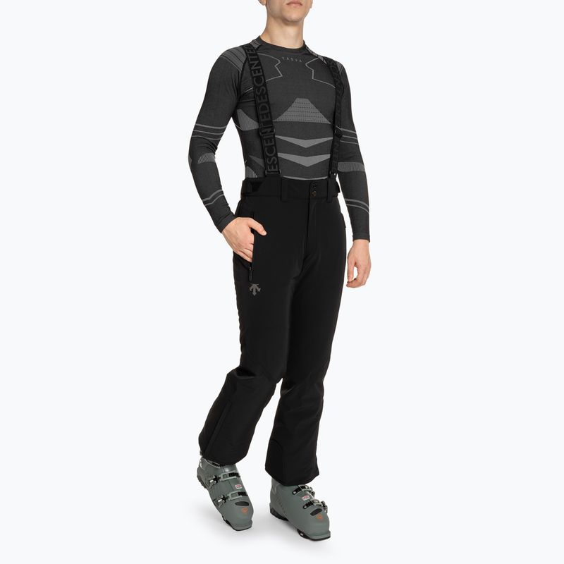 Spodnie narciarskie męskie Descente Swiss Regular black