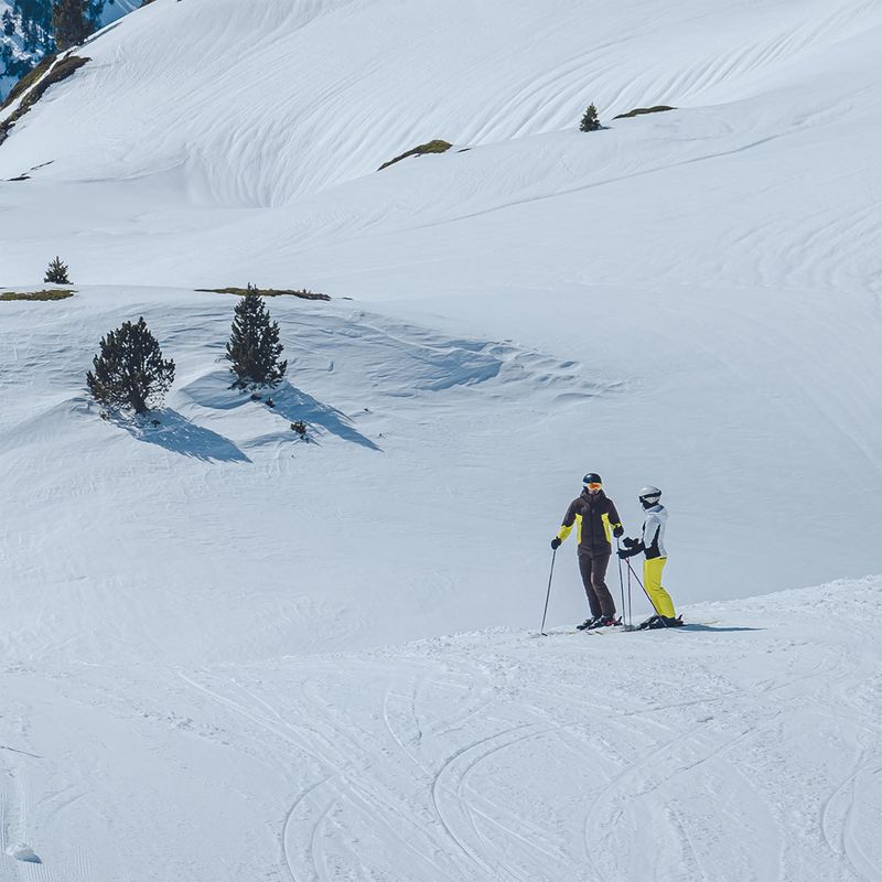 Kurtka narciarska męska Descente Hybrid Rip Down giant yellow 17