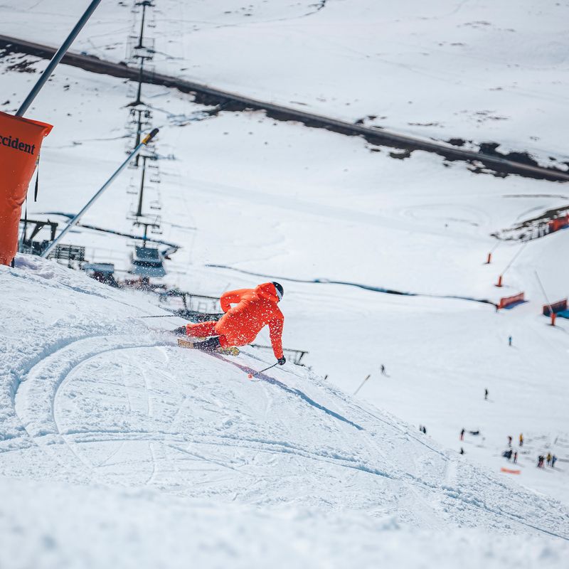 Kurtka narciarska męska Descente Straight Line mandarin orange 6