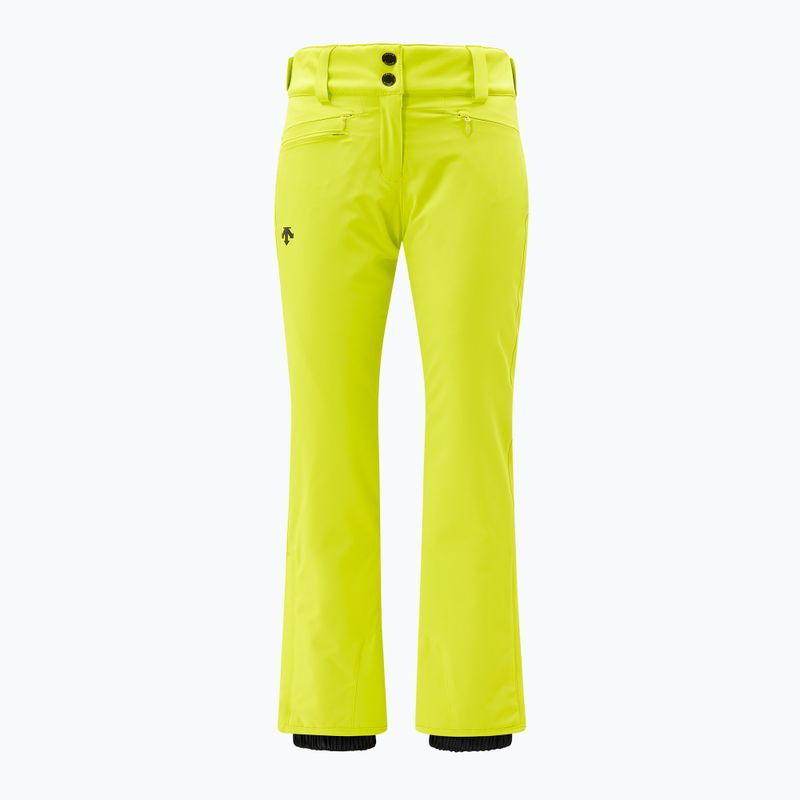 Spodnie narciarskie damskie Descente Insulated giant yellow