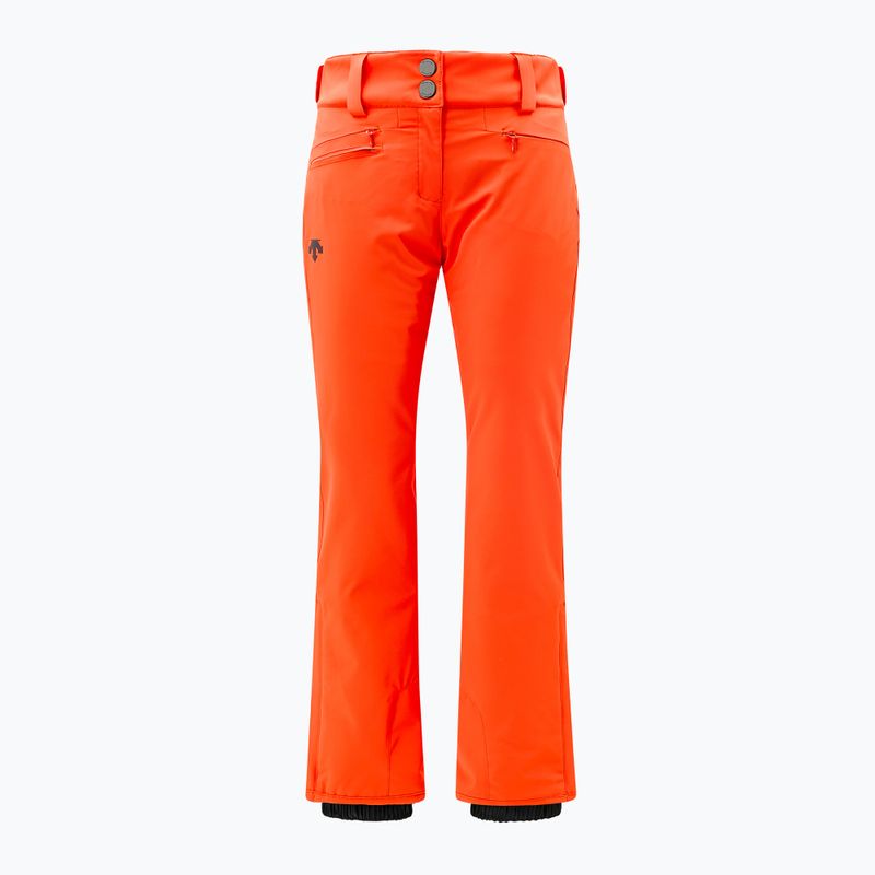 Spodnie narciarskie damskie Descente Insulated mandarin orange