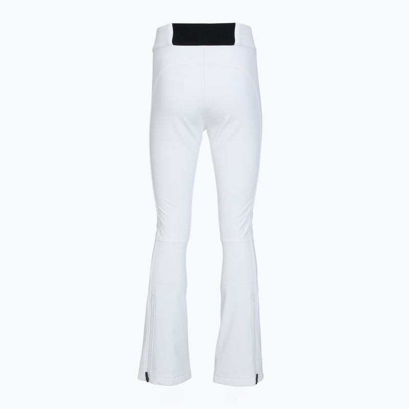 Spodnie narciarskie damskie Descente Bonded Stretch super white 2