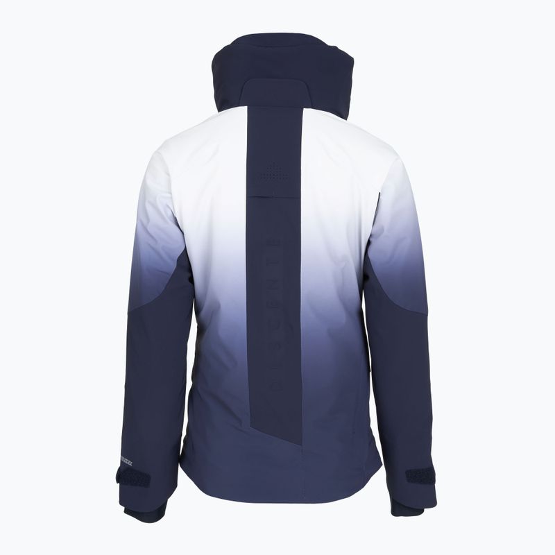 Kurtka narciarska damska Descente Swiss Insulated dark night/white 9