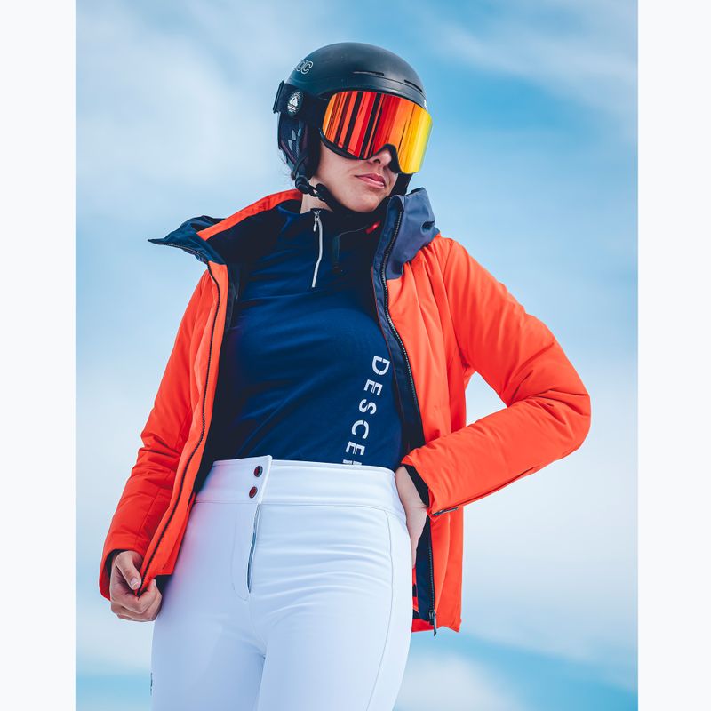 Kurtka narciarska damska Descente Janie mandarin orange 3
