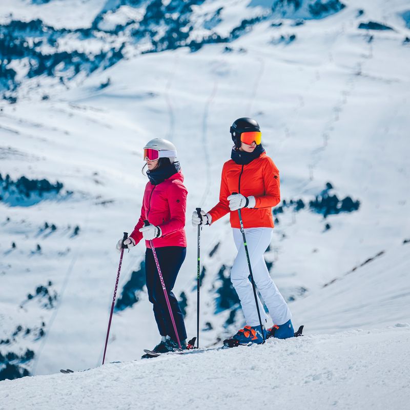 Kurtka narciarska damska Descente Janie mandarin orange 5