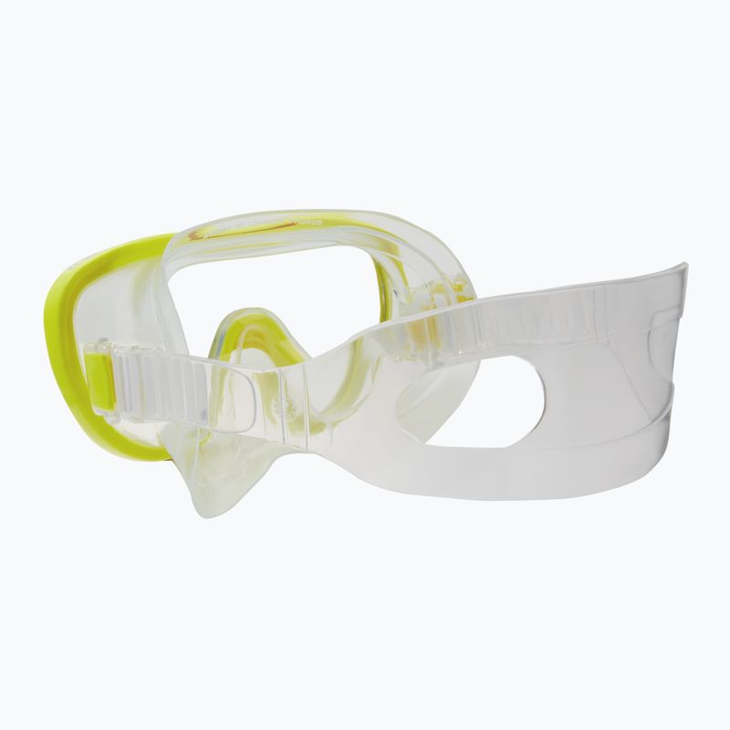 Maska do nurkowania TUSA Kleio white/yellow 4