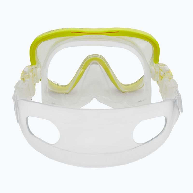Maska do nurkowania TUSA Kleio white/yellow 5