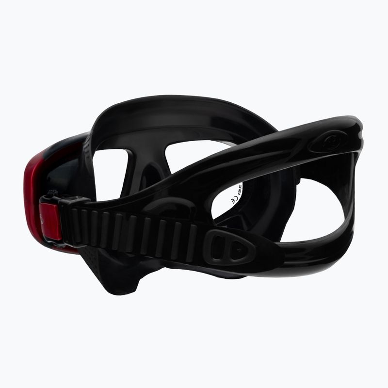 Maska do nurkowania TUSA Ceos black/red 3