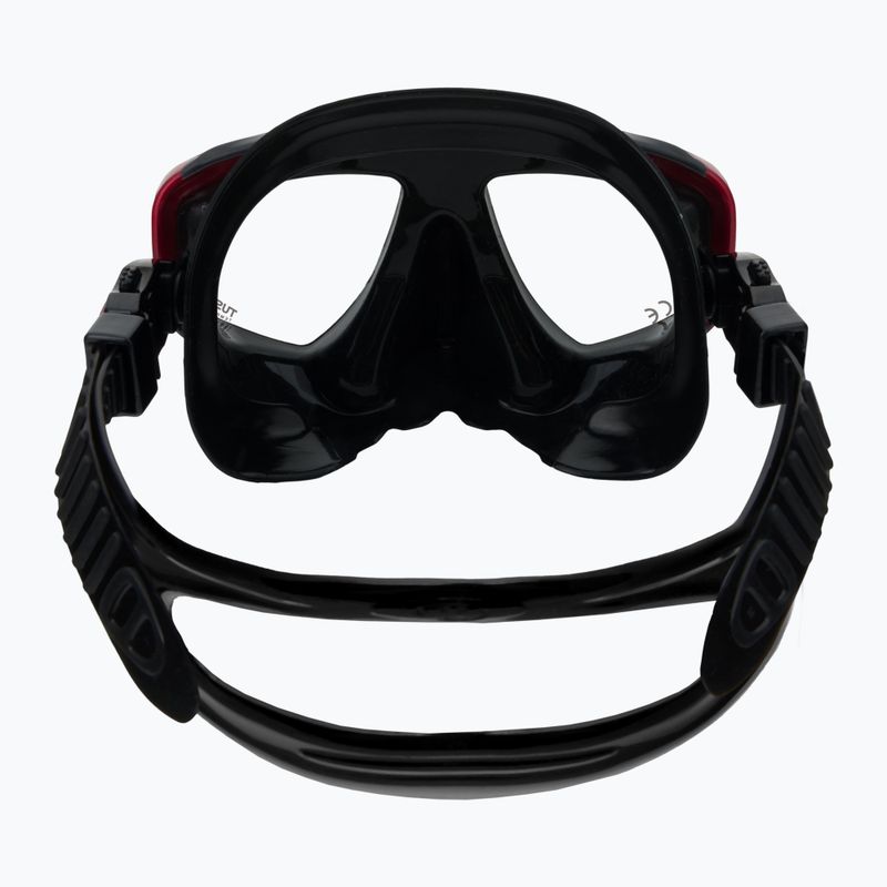 Maska do nurkowania TUSA Ceos black/red 4
