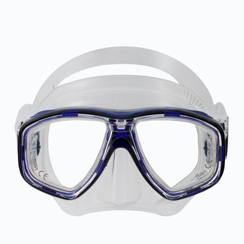 Maska do nurkowania TUSA Ceos white/navy blue 2