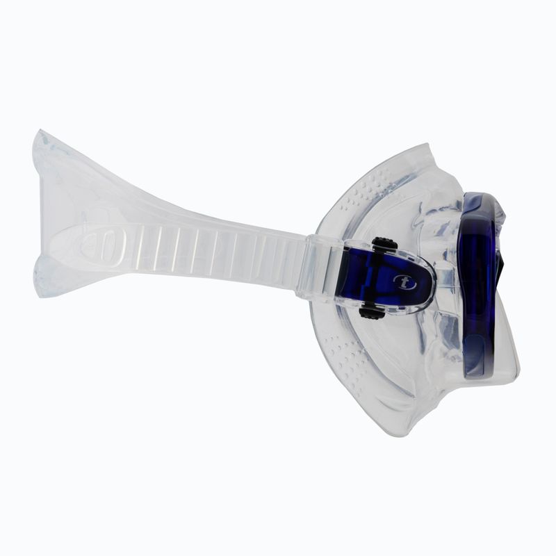 Maska do nurkowania TUSA Ceos white/navy blue 3