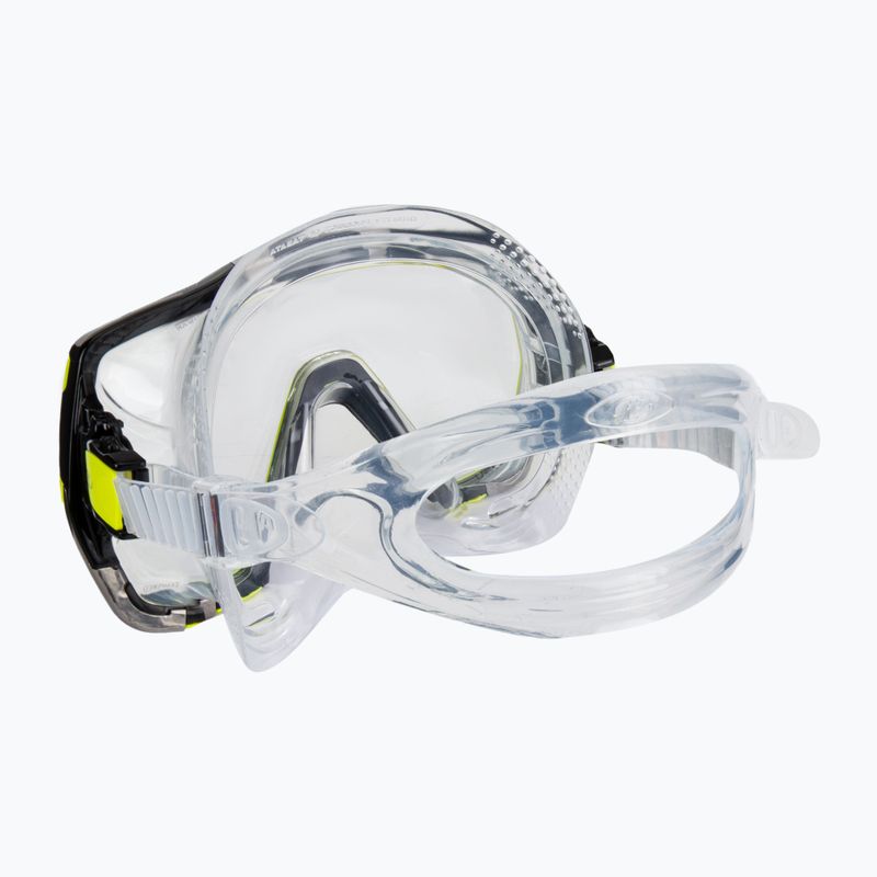 Maska do nurkowania TUSA Freedom HD yellow 4