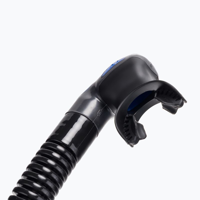 Fajka do nurkowania TUSA Hyperdry Elite 2 blue/black 3