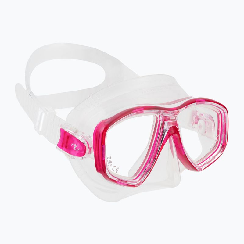 Maska do nurkowania TUSA Ceos white/pink