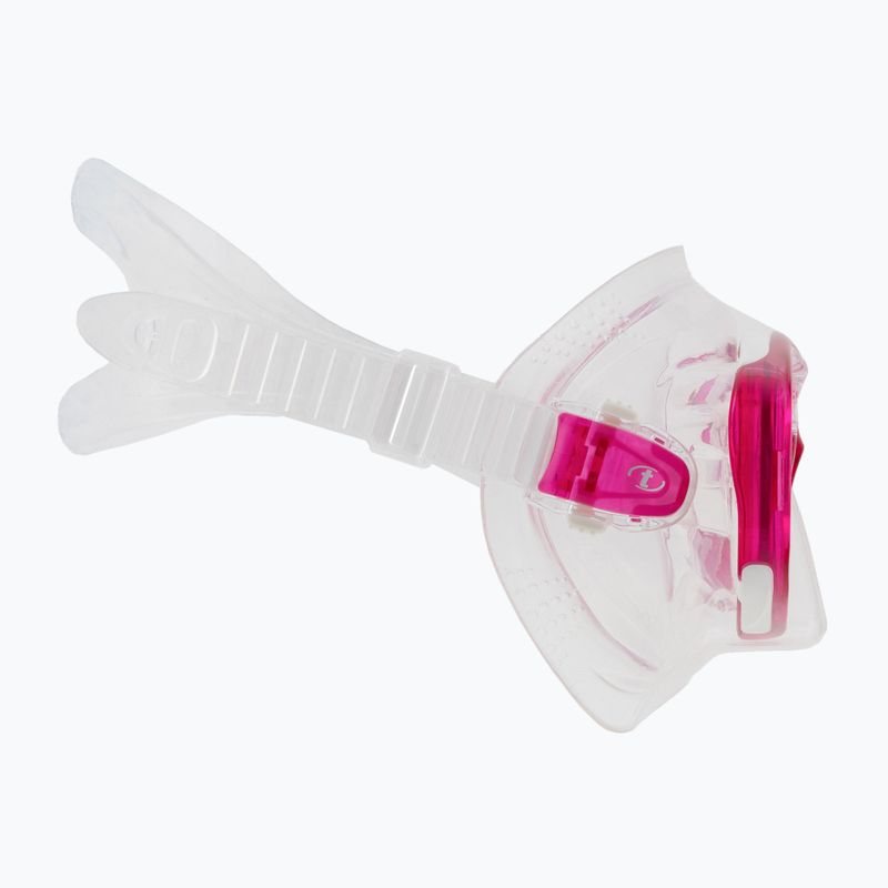 Maska do nurkowania TUSA Ceos white/pink 3