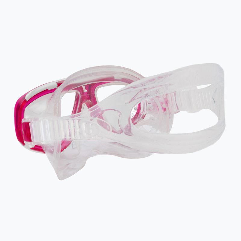 Maska do nurkowania TUSA Ceos white/pink 4