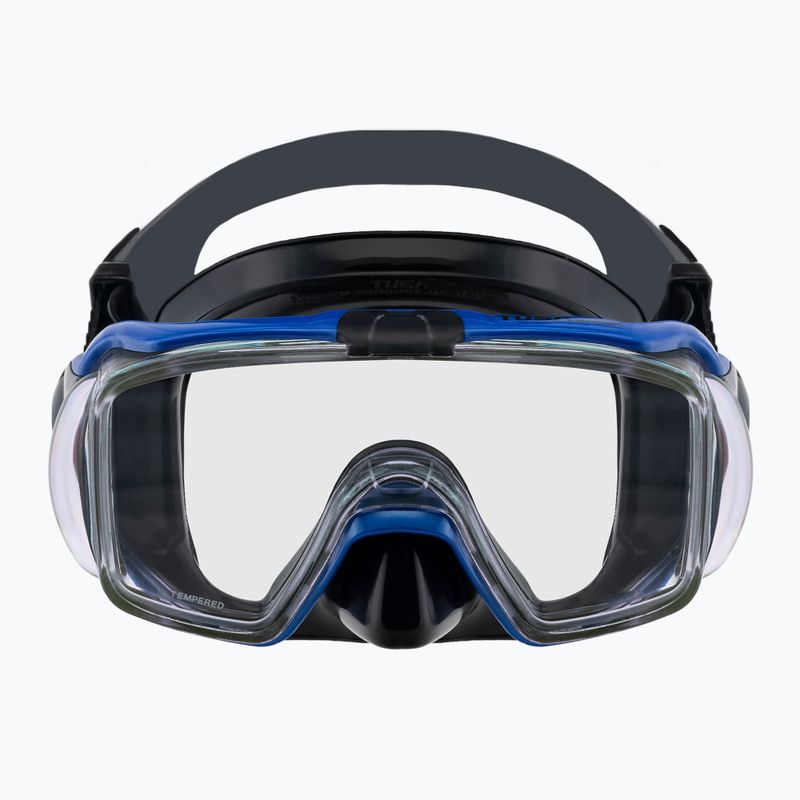 Zestaw do nurkowania TUSA Visio Tri-Ex UP-3521 blue/black 6
