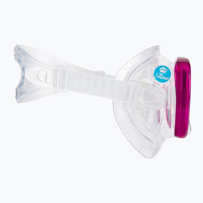 Maska do nurkowania TUSA Tina FD pink 3
