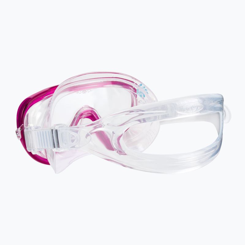 Maska do nurkowania TUSA Tina FD pink 4