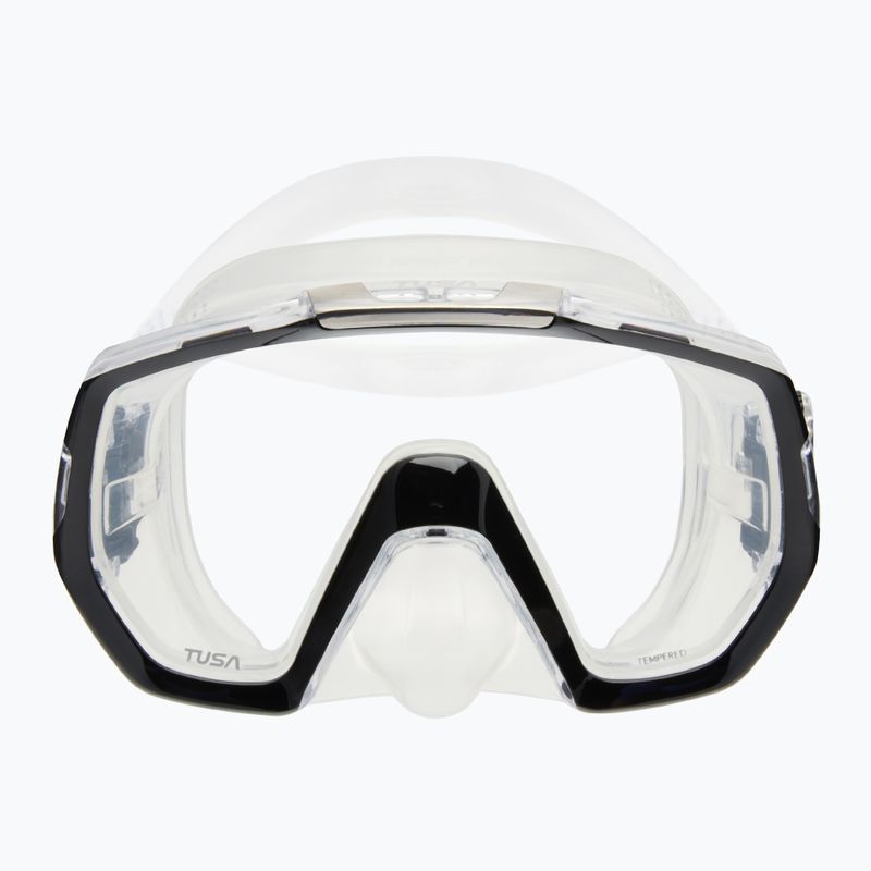 Maska do nurkowania TUSA Freedom Elite white/black 2