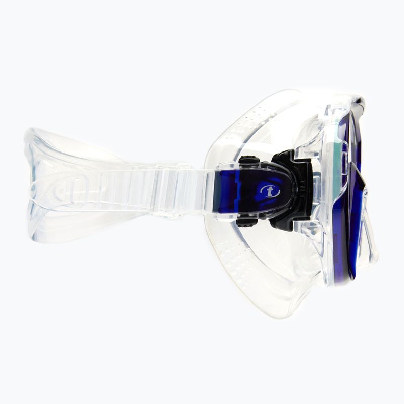 Maska do nurkowania TUSA Freedom Elite white/navy blue 3