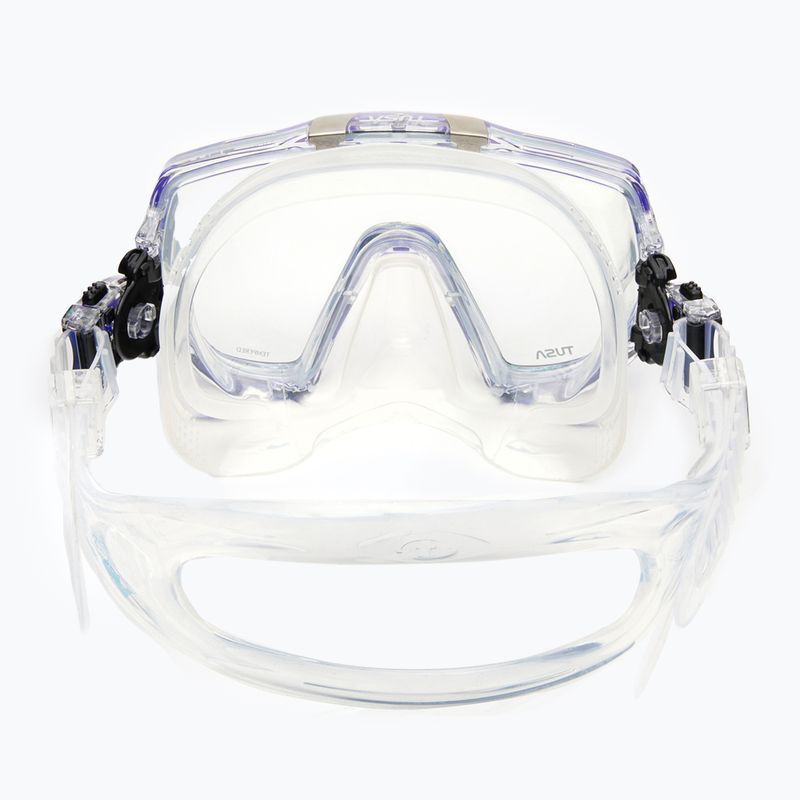 Maska do nurkowania TUSA Freedom Elite white/navy blue 5