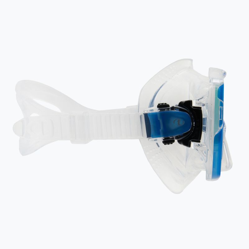 Maska do nurkowania TUSA Freedom Elite white/blue 4