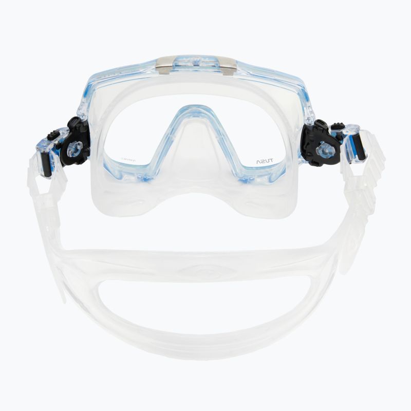 Maska do nurkowania TUSA Freedom Elite white/blue 5