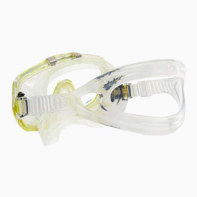 Maska do nurkowania TUSA Freedom Elite white/yellow 4
