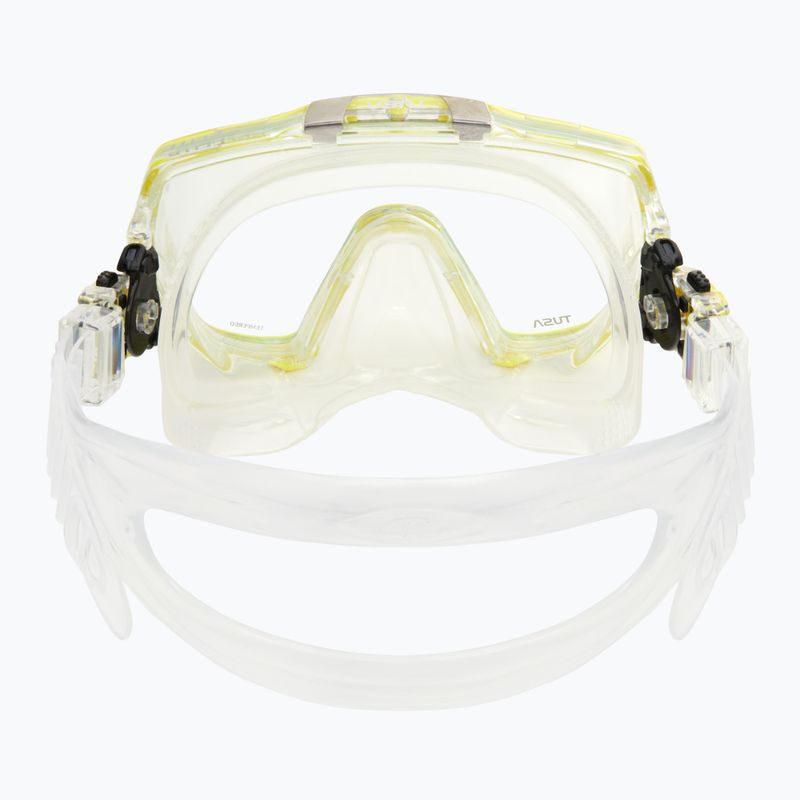 Maska do nurkowania TUSA Freedom Elite white/yellow 5