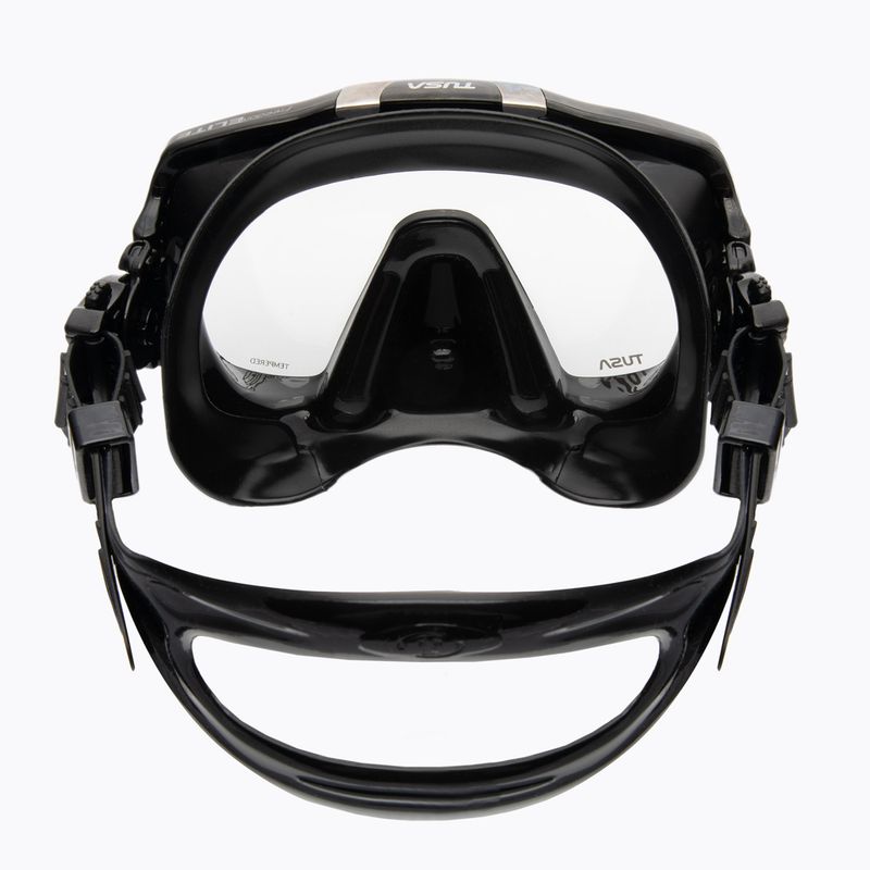 Maska do nurkowania TUSA Freedom Elite black/grey 5