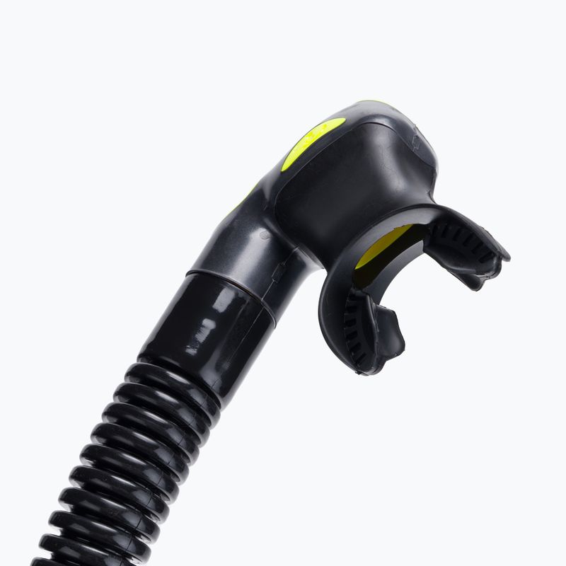 Fajka do nurkowania TUSA Hyperdry Elite 2 yellow/black 3