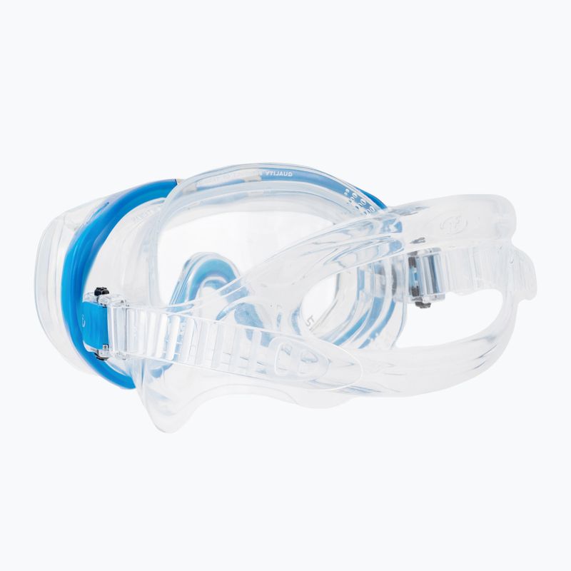 Maska do nurkowania TUSA Tri-Quest FD white/blue 4