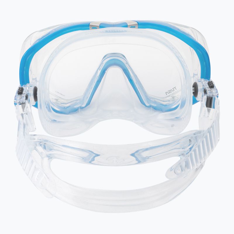 Maska do nurkowania TUSA Tri-Quest FD white/blue 5