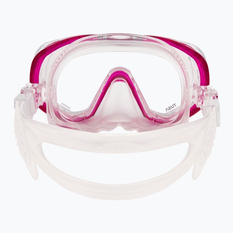 Maska do nurkowania TUSA Tri-Quest FD white/pink 4
